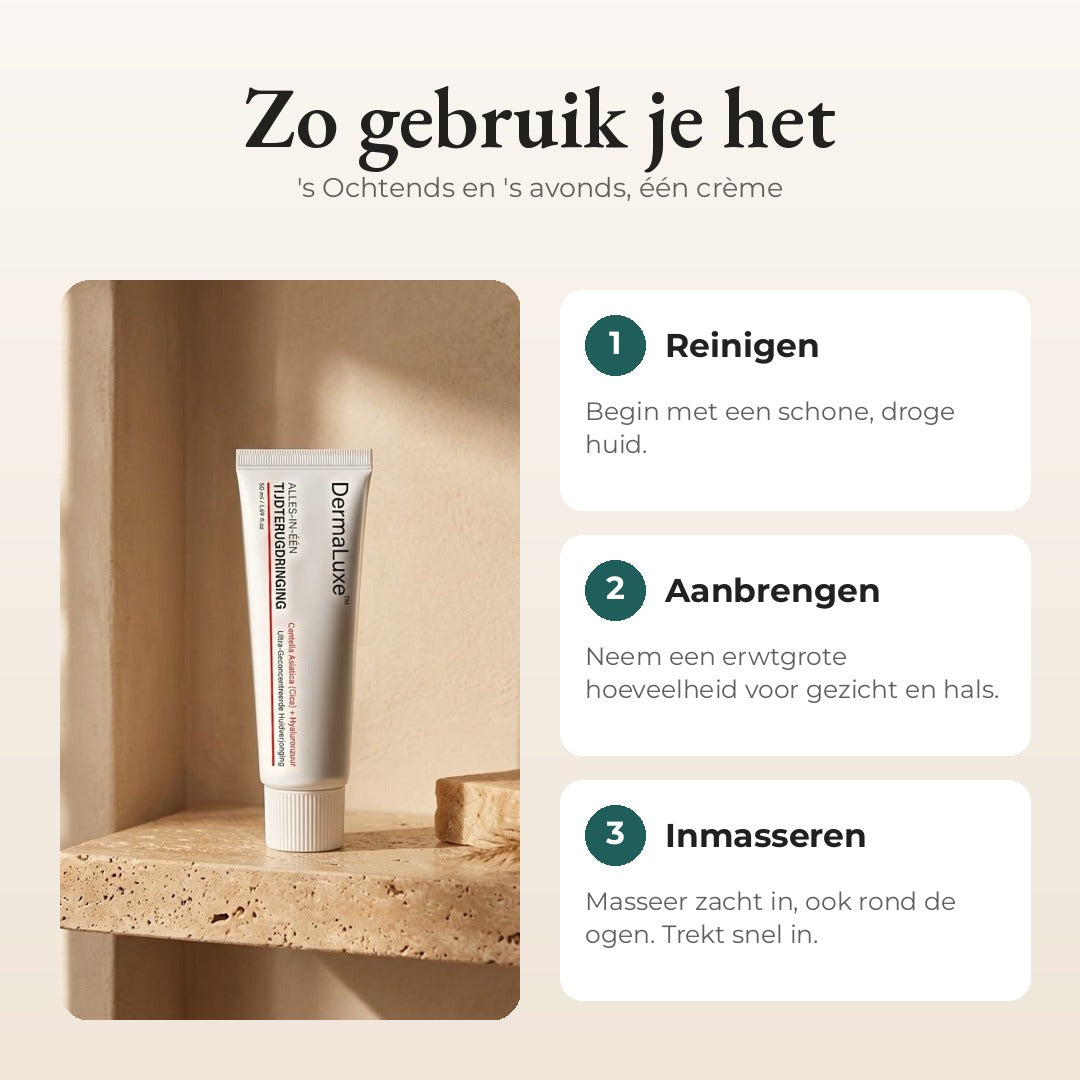 Zo gebruik je DermaLuxe