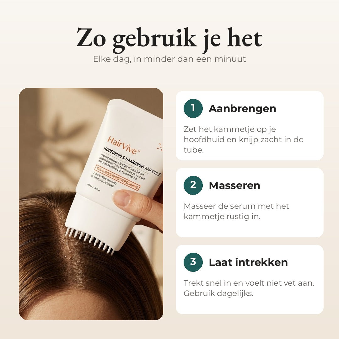 Zo gebruik je HairVive