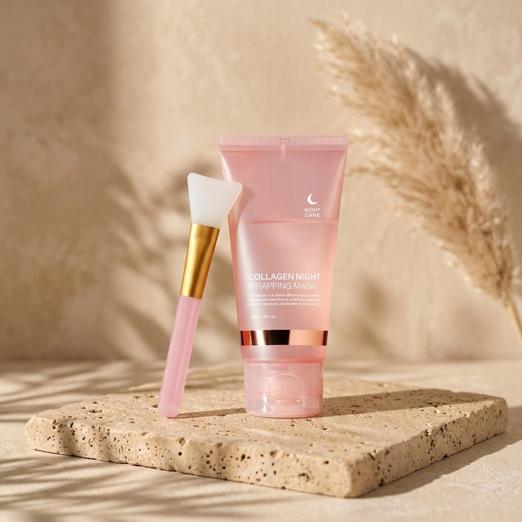 NightGlow nachtmasker met kwastje
