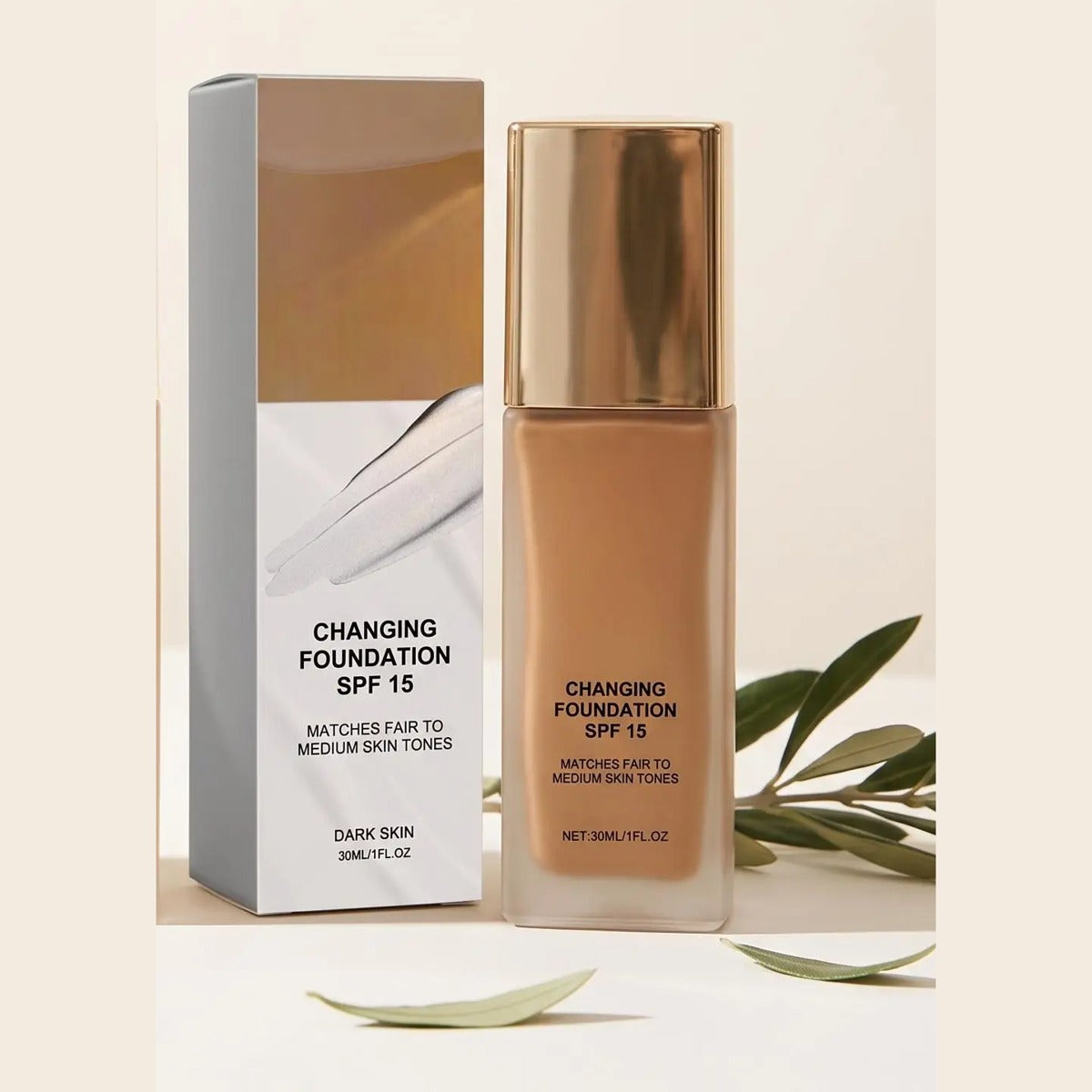 Changing Foundation tint Deep
